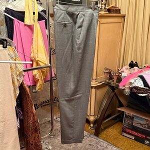 Ralph Lauren Silver Tailored Pants
